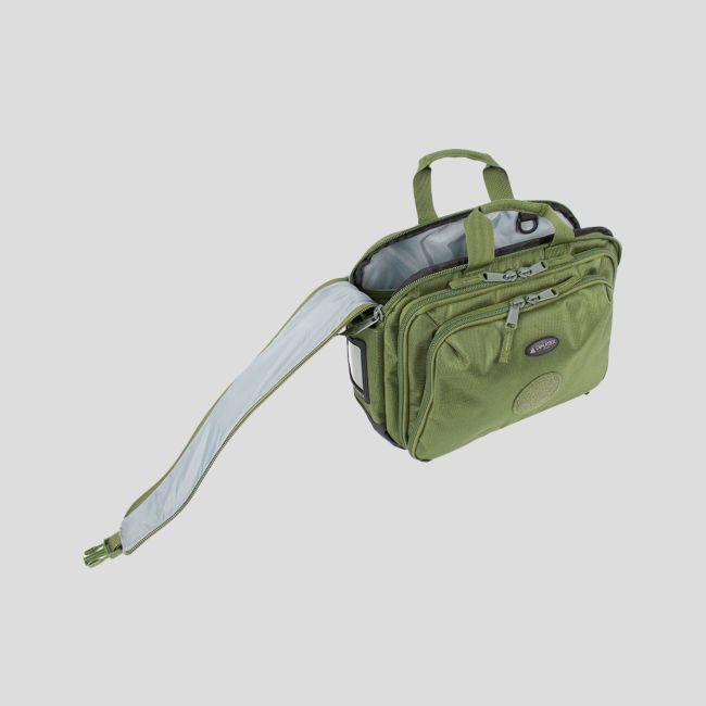 Maletín portadocumentos CONTROL 17" - Verde OTAN - Dimatex