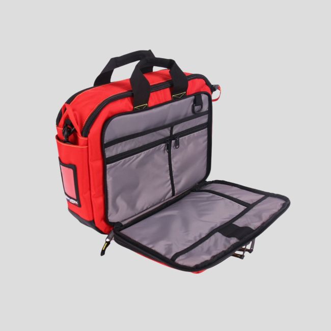 Mallette porte-documents CONTROL 17" CARD - Rouge - Dimatex