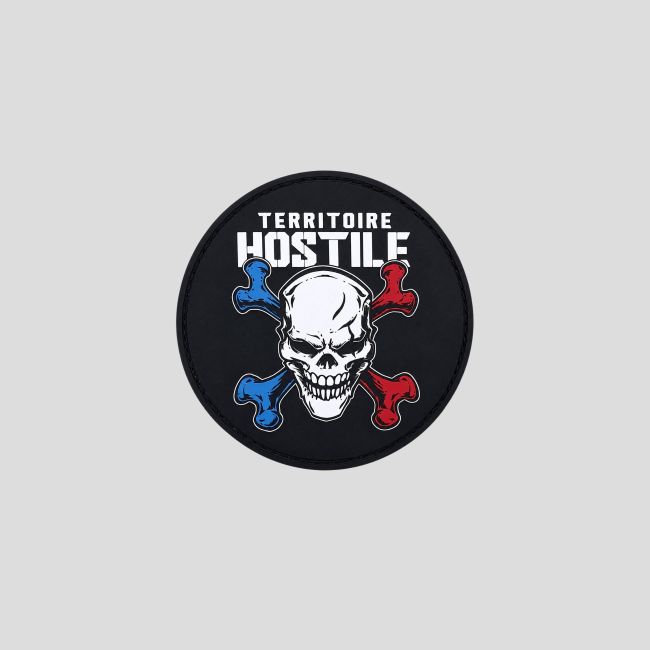 Patch PVC rotondo Territorio Ostile - Nero - OPEX