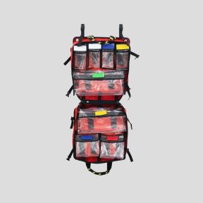 Borsa di soccorso a pannelli modulari TOM 50 NG - Rosso - Dimatex