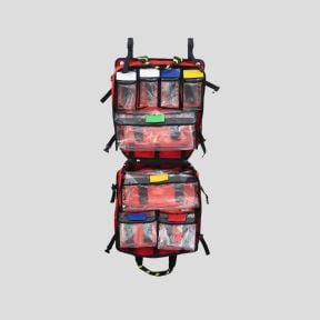 Borsa di soccorso a pannelli modulari TOM 50 NG - Rosso - Dimatex