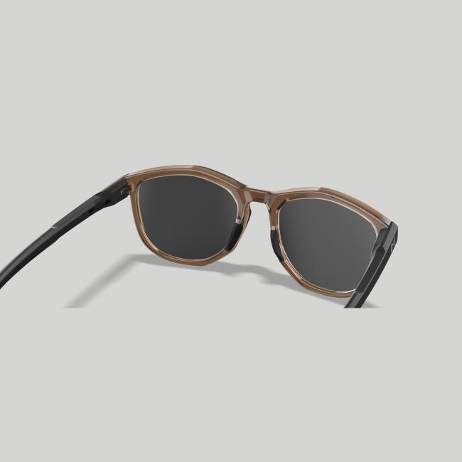 Gafas de sol Bravo (lentes Captivate™ espejo Gris Tungsteno) - Tan Transparente/Negro - Wiley X