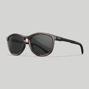 Gafas de sol Bravo (lentes Captivate™ polarizadas Gris) - Marrón Moteado/Negro - Wiley X