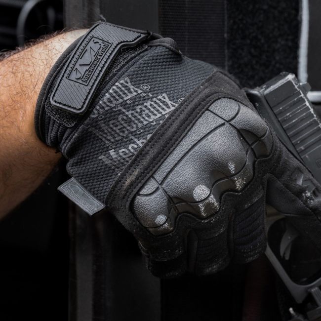 Rękawice z ochraniaczami M-Pact 3 - Czarne - Mechanix