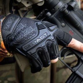 Fingerlose Handschuhe M-Pact - Schwarz - Mechanix