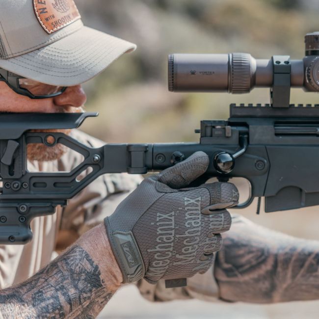 Ballistische Schutzbrille Typ-X (Klare Gläser) - Schwarz - Mechanix