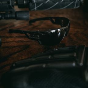 Ballistische beschermingsbril Type-N (gerookt scherm) - Zwart - Mechanix