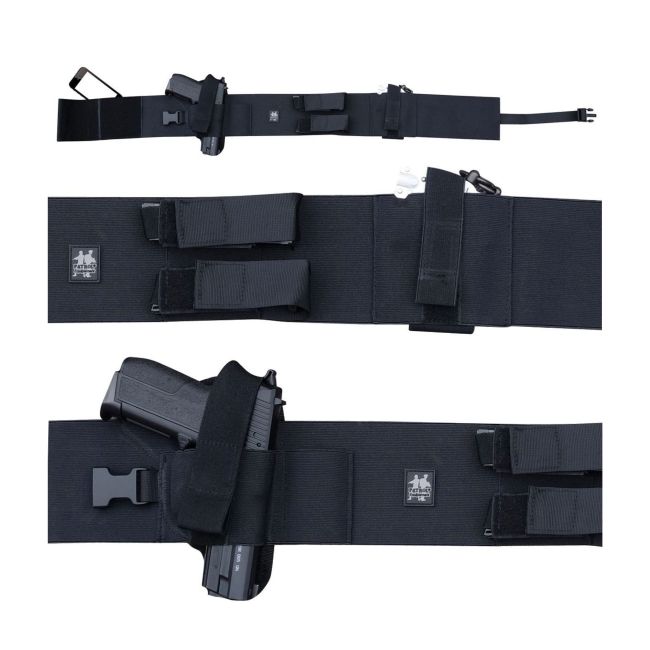 Cintura per porto occulto con fondina - Nero - Patrol Equipment