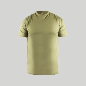 Neutrales T-Shirt - Olivgrün - GK