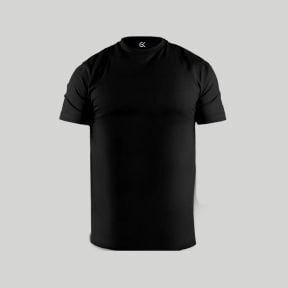 T-shirt neutro - Preto - GK