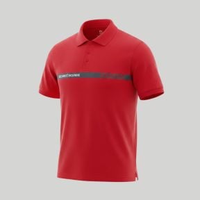 Polo korte mouwen Brandbeveiliging Safetek - Rood - GK