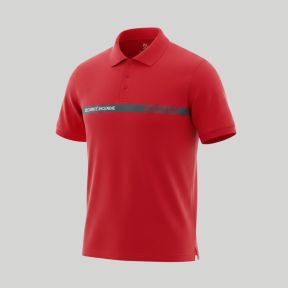 Polo de manga curta Sécurité Incendie Safetek - Vermelho - GK