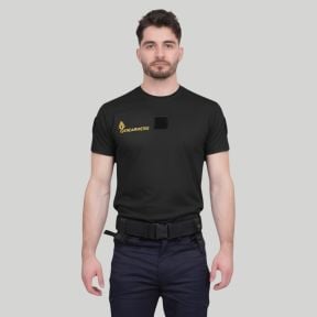 T-shirt Cooldry met klittenband Gendarmerie Mobile - Zwart - Patrol Equipement