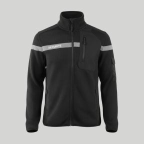 Gilet in micropile Sicurezza NEVADA - Nero - Force Series