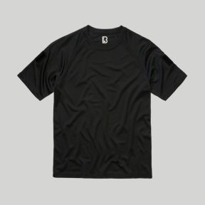 Quickdry T-shirt met klittenband - Zwart - Brandit