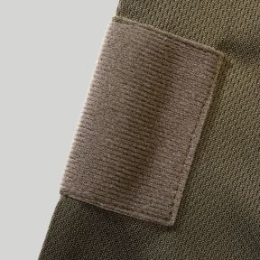 T-shirt Quickdry met velcro - Olijfgroen - Brandit