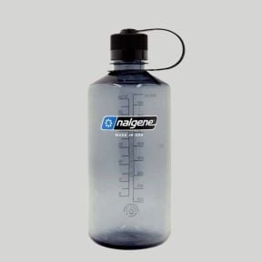 Cantil de boca estreita 1L - Cinzento/Preto - Nalgene