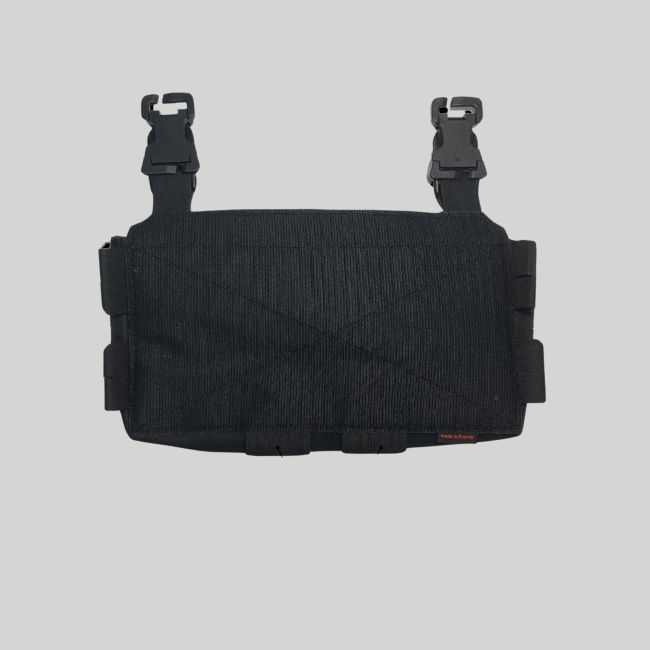 Chest rig VDK Gen.2 z 2 żeńskimi klamrami QASM 1''/25mm - Czarny - Tiger Tailor