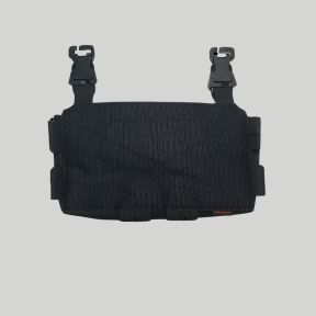 Chest rig VDK Gen.2 z 2 żeńskimi klamrami QASM 1''/25mm - Czarny - Tiger Tailor