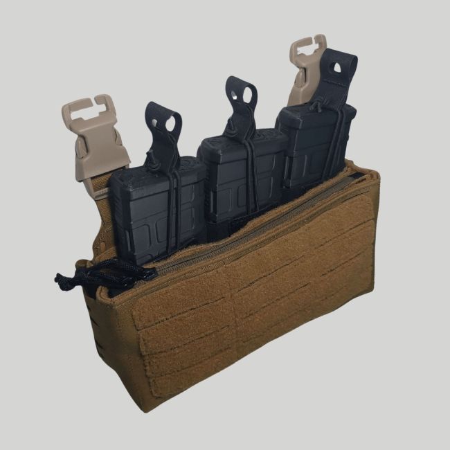 Chest rig VDK Gen.2 con 2 fibbie femmina QASM 1''/25mm - Sabbia - Tiger Tailor