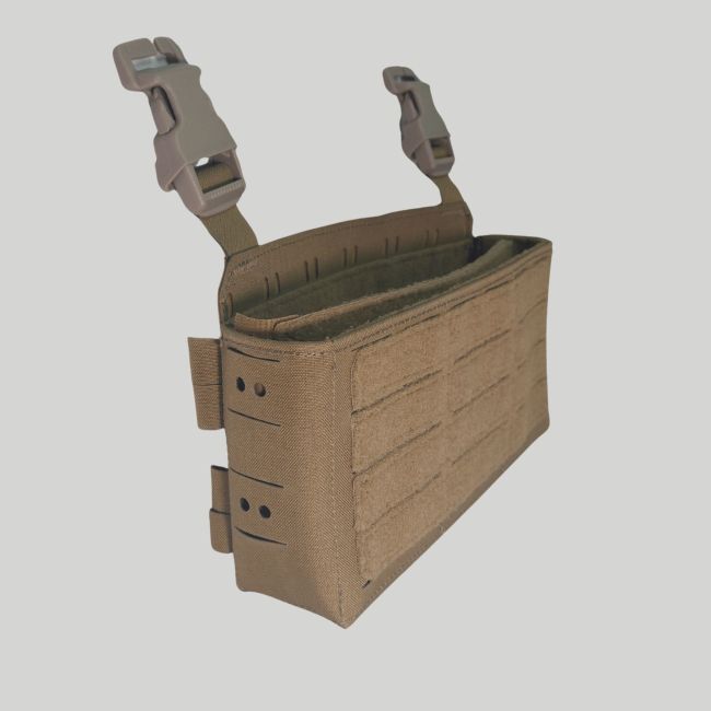 Chest rig VDK Gen.2 con 2 hebillas hembra QASM 1''/25mm - Arena - Tiger Tailor