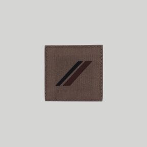 Galon de poitrine Tissu avec velcro Armée de Terre basse visibilité - 1ère Classe