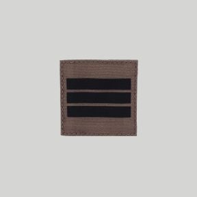 Galón de pecho Tela con velcro Ejército de Tierra baja visibilidad - Capitán