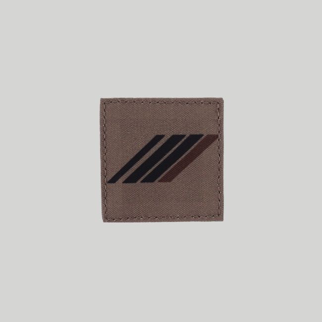 Galón de pecho Tela con velcro Ejército de Tierra baja visibilidad - Cabo Jefe 1ª Clase