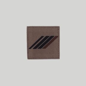 Galón de pecho Tela con velcro Ejército de Tierra baja visibilidad - Cabo Jefe 1ª Clase