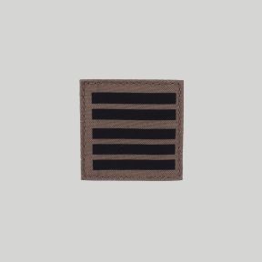 Galón de pecho Tela con velcro Ejército de Tierra baja visibilidad - Coronel