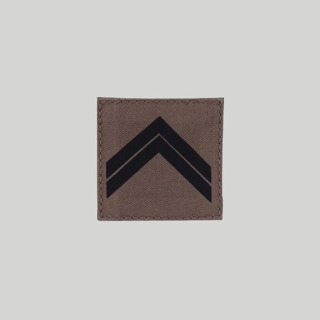 Galón de pecho Tela con velcro Ejército de Tierra baja visibilidad - Sargento