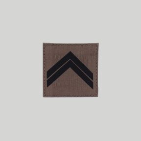 Galão de peito Tecido com velcro Exército baixa visibilidade - Sargento