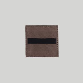 Galão de peito Tecido com velcro Exército baixa visibilidade - Sous-Lieutenant