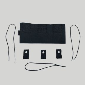 Insert per chest rig VDK (portacaricatore triplo per fucile d'assalto) - Nero - Tiger Tailor