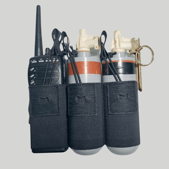 Insert per chest rig VDK (portacaricatore triplo per fucile d'assalto) - Nero - Tiger Tailor