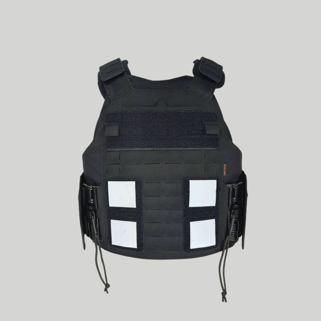Funda táctica Polgen Gen.3 Policía Municipal (sin bandas Gitane) para insertos Sioen - Negro - Tiger Tailor