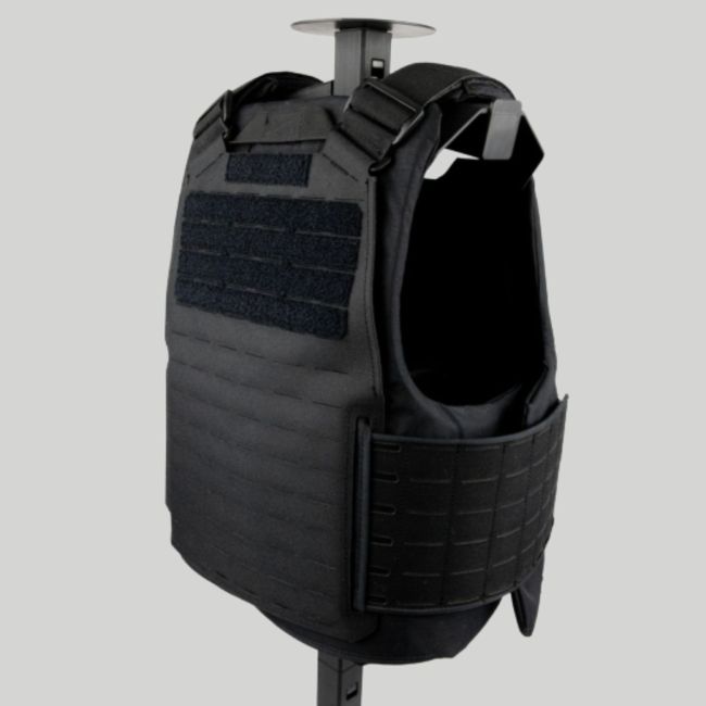 Rückenplatte für Plattenträger Polgen/Platiger Gen.3 - Schwarz - Tiger Tailor