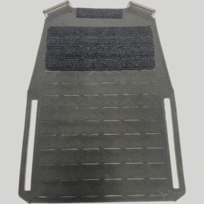 Panneau dorsal pour porte-plaques Polgen/Platiger Gen.3 - Noir - Tiger Tailor