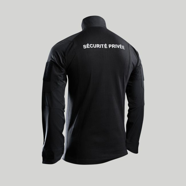 Chemise UBAS Sécurité Privée Safetek - Noir - GK