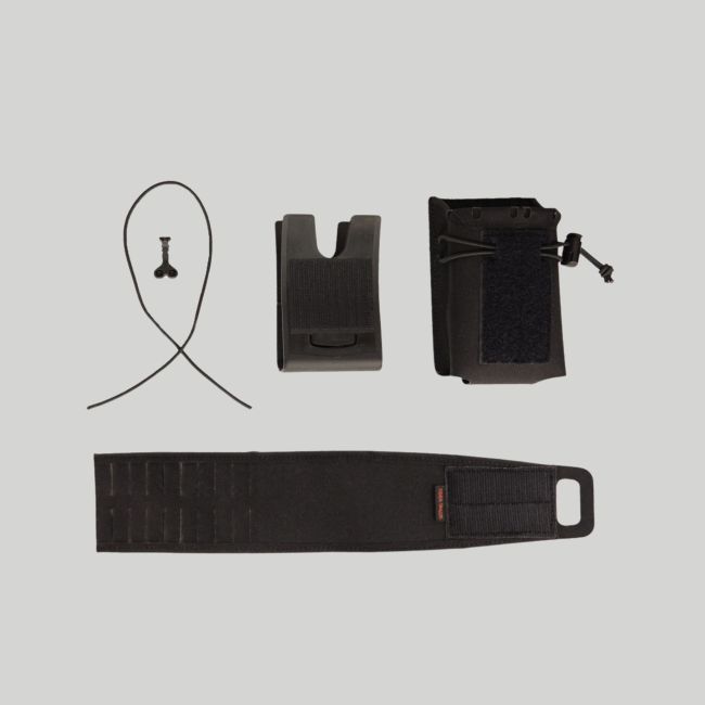 Porte-chargeur simple rigide pour fusil d'assaut Rushingle - Noir - Tiger Tailor