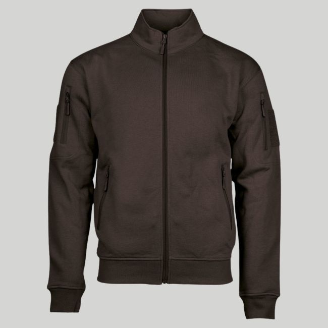 Veste tactique zippée - Noir - Mil-Tec
