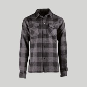 Chemise de bûcheron en flanelle - Noir/Gris - Mil-Tec