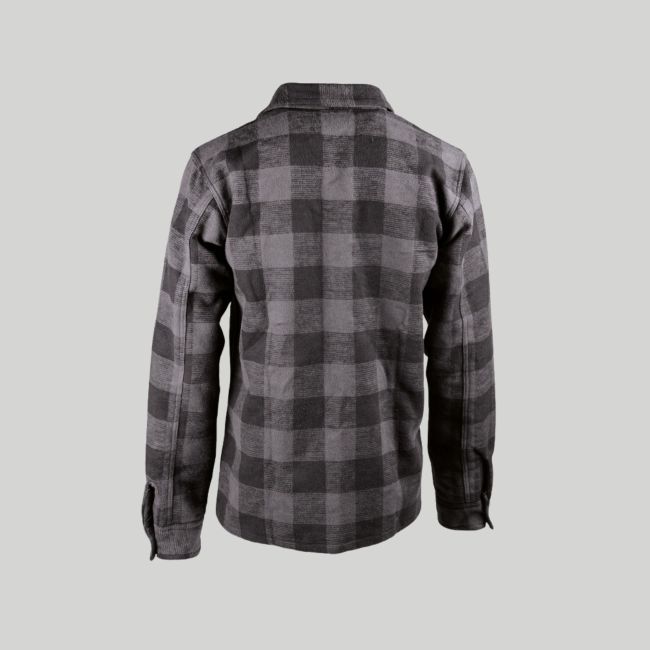 Chemise de bûcheron en flanelle - Noir/Gris - Mil-Tec
