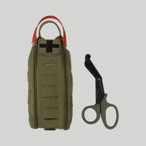 Pochette IFAK Rapid con forbici - Verde Oliva - Mil-Tec