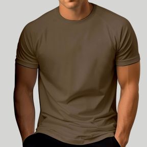 T-shirt met korte mouwen Feline (raglan snit) in mesh - Coyote - OPEX