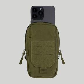 Pochette pour smartphone Fieldcom Molle - Vert Olive - Mil-Tec