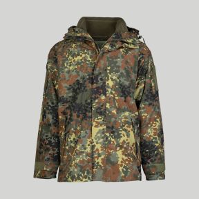Chaqueta de lluvia con forro polar - Flecktarn - Mil-Tec