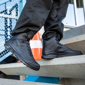 Chaussures d'intervention Mid en cuir Connexis - Noir - Haix