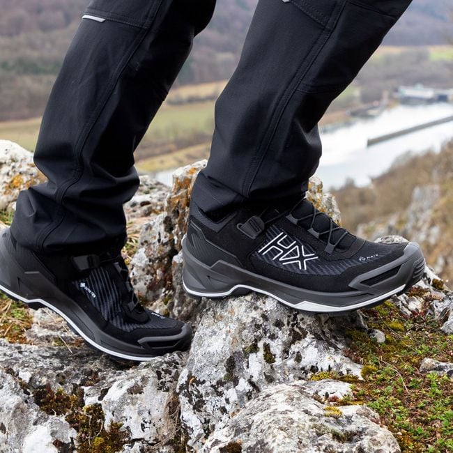 Scarpe basse da donna Black Eagle EVO Adventure GTX - Nero/Grigio - Haix