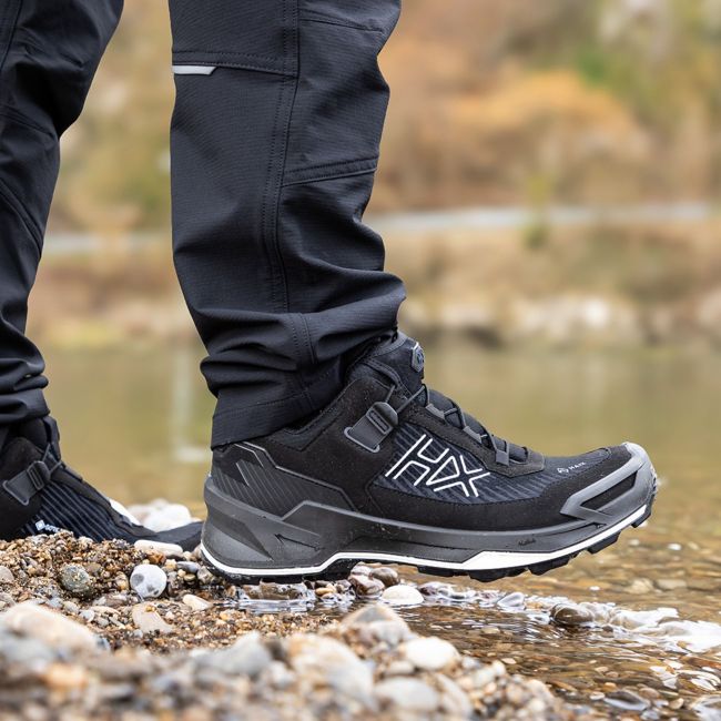 Lage schoenen Black Eagle EVO Adventure GTX - Zwart/Grijs - Haix